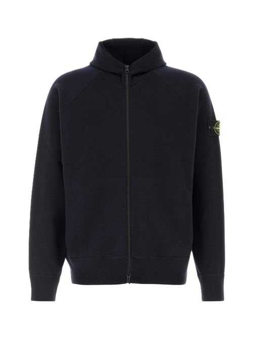 Felpa con cappuccio e zip Stone Island Stone Island | L2S15 5100062 S01A1V0020 NAVY BLUE